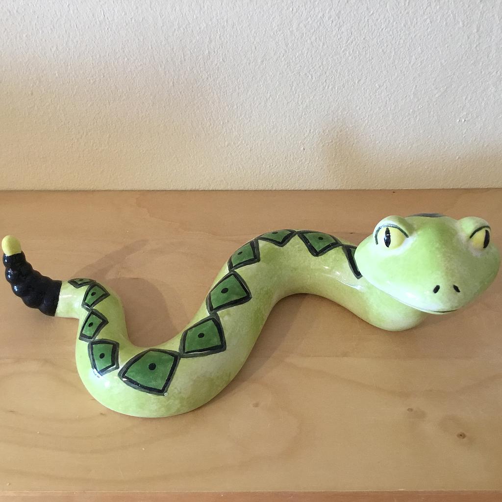 Slither Snake Ceramic Pottery Painting Haywards Heath Fun Pots