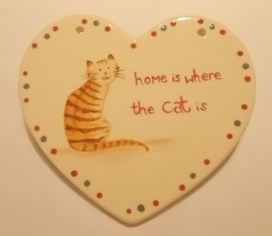 Hanging Heart 12.7 cm high