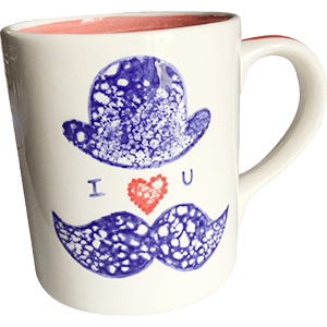 Moustache Regular Mug