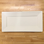 Angled Rectangular Plate (38 x 19cm)