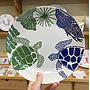 Coupe Dinner Plate - turtles