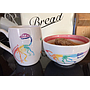 Cereal Bowl & Barrel Mug Set