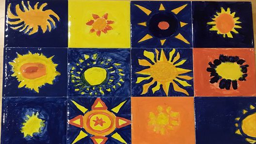 hassocks-infant-school-sun-mosaic-painted-tiles