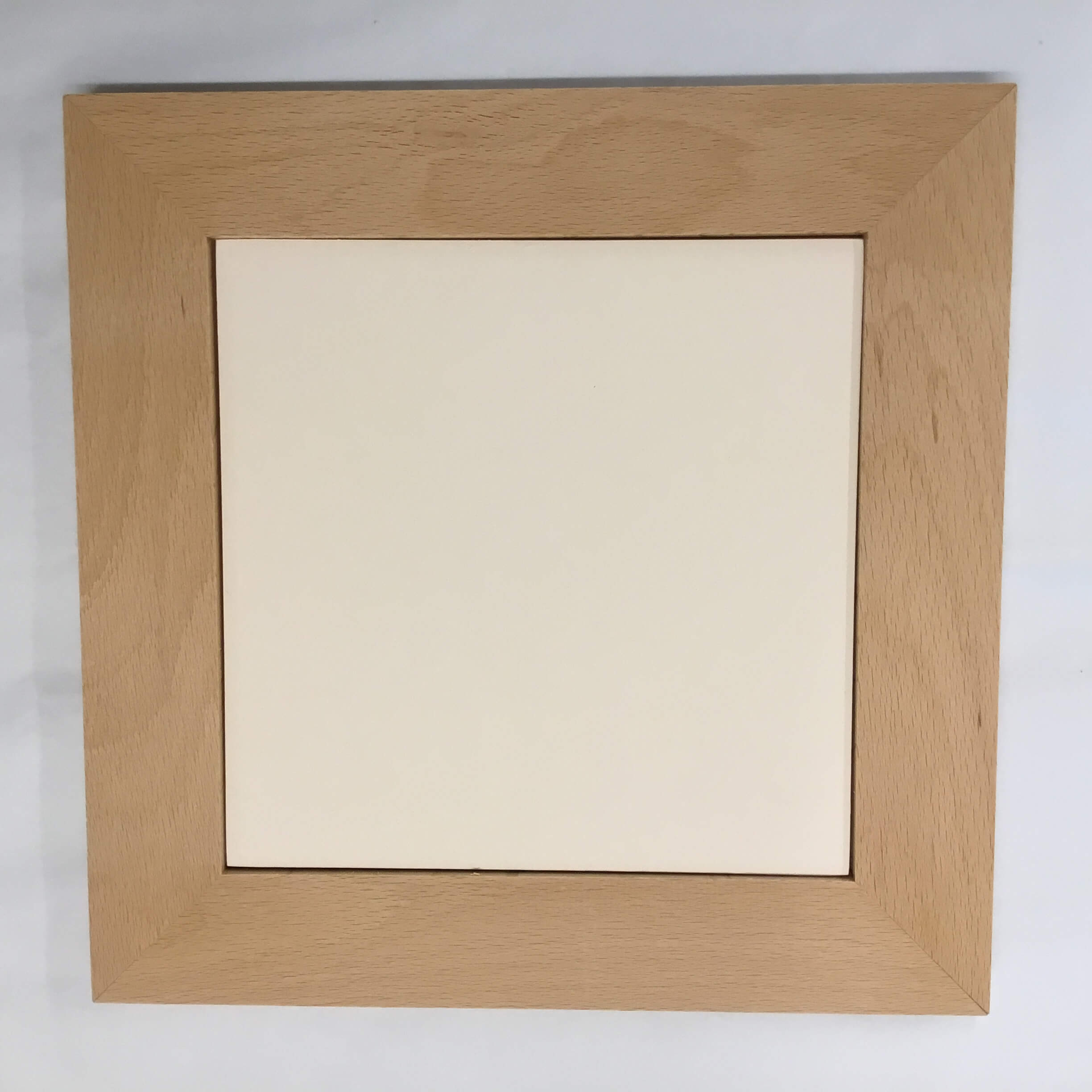 Box Frame (wide beech) for 6" Tile