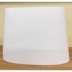 Oval Cone Vase (H 15.5cm / W 16.5cm top / W21cm at base)