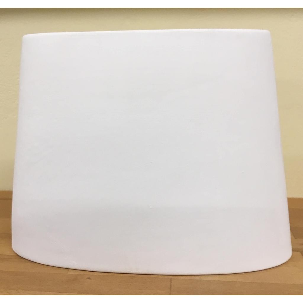 Oval Cone Vase (H 15.5cm / W 16.5cm top / W21cm at base)