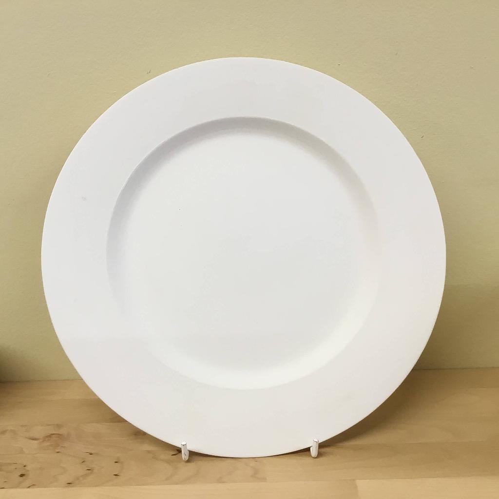 Rim Dinner Plate w/ Hanging Holes 25.3cm