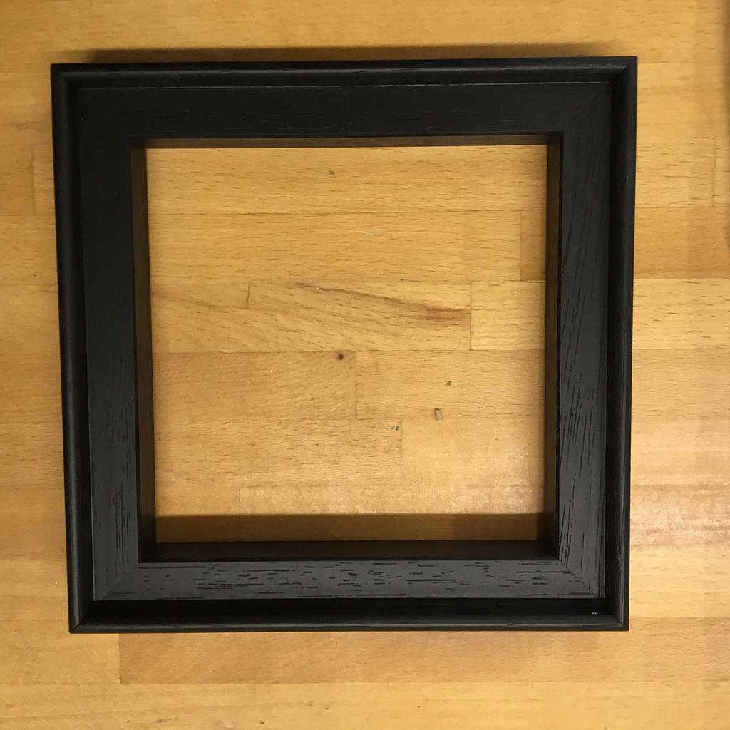 Box Frame (black) for 6" Tile