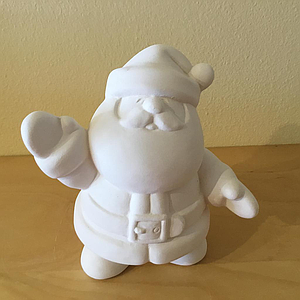 Santa Ornament