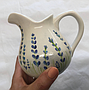 Classic Milk Jug - flowers